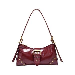 Studded Y2K Purse Rivet Hobo Purse Punk Leather Shoulder Bag New